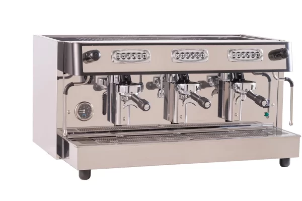 Gmg Siebträger – Espressomaschine BAROSSI Professionale 3 Gr. Autom. – Edelstahlausführung 6