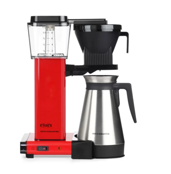 Null Filterkaffeemaschine Moccamaster KBGT 741 Mit Thermoskanne Rot 1