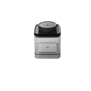 Null Ankomn Turn-N-Seal Vakuum Bohnenbehälter Semi-Black 600 Ml 6