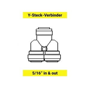 Null Y – Steck – Verbinder Für Schlauch 3/8` 11