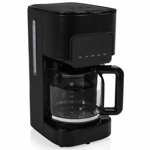 Klarstein BellaVita Kaffeemaschine 3-in-1 1450 W 20 Bar Milchsch?umer Schwarz 5