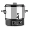Klarstein Biggie Small Einkochvollautomat Einkochtopf 16 Liter 2000 W Edelstahl Silber 23