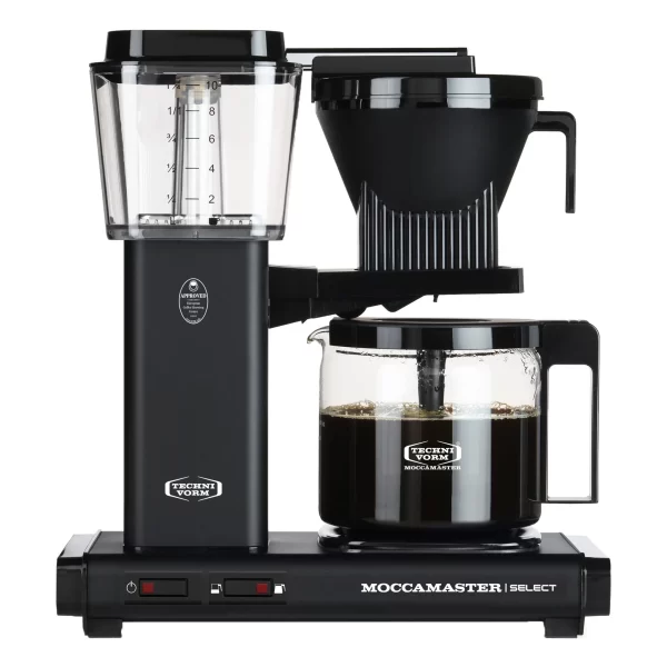 Null Moccamaster KBG Select Filterkaffeemaschine Matt Black 1