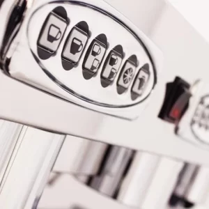 Gmg Siebträger – Espressomaschine BAROSSI Professionale 1 Gr. Autom. – Farbe: Weiss 19