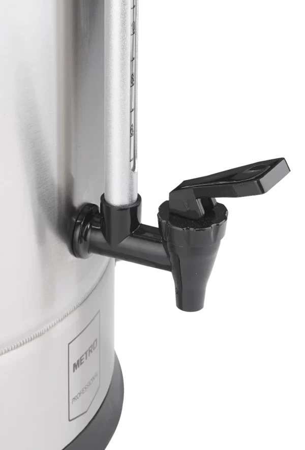Metro-professional METRO Professional Wasserkocher GWB1030, Edelstahl, 2600 W, 30 L, Für 200 Tassen 7