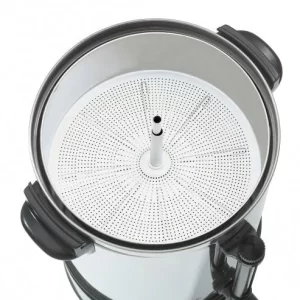 Bartscher Rundfilter Kaffeemaschine Regina Plus 90T + 1000 Filter + Flüssig-Entkalker 17