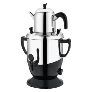 Null Schäfer Samowar 20543 Modern Edelstahl 18/10 6 Liter Teekocher Semaver Privat, Hotel & Gastro 12