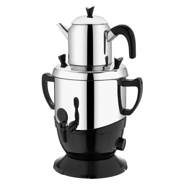 Null Schäfer Samowar 20543 Modern Edelstahl 18/10 6 Liter Teekocher Semaver Privat, Hotel & Gastro 5