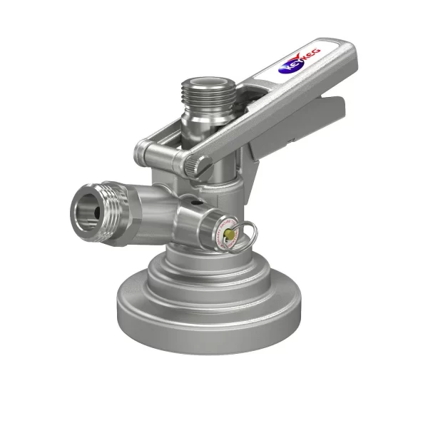 Null Zapfkopf Keg Verschluss Korb Fitting Seitlicher Ausgang (Thekenanstich) 8