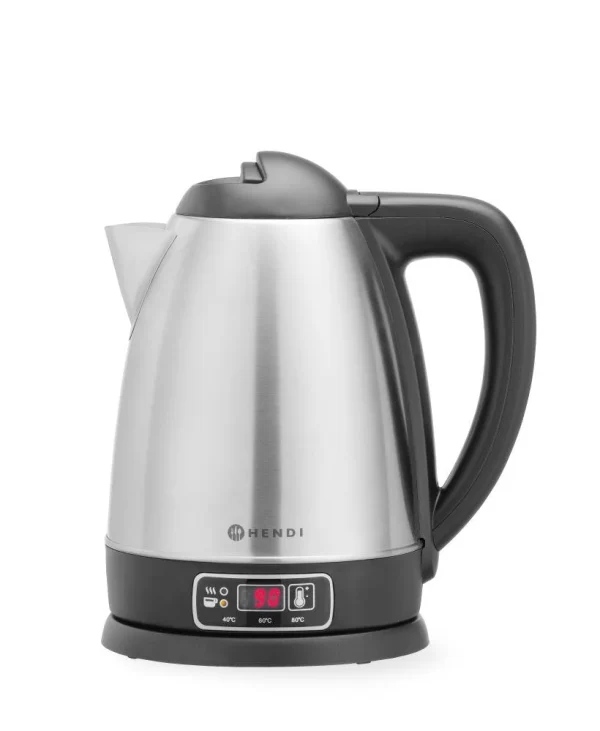 Elektrischer Wasserkocher Mit Temperaturregelung, HENDI, 1,8L, 230V/1800W, 225x168x(H)288mm 1