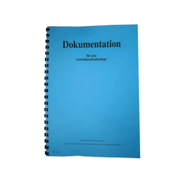 Null Betriebsbuch Für Schankanlagen – Dokumentation Für Getränkeschankanlagen 1