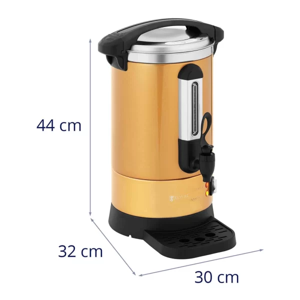 Royal-catering Filterkaffeemaschine – 6 L – Goldfarben – Royal Catering 7