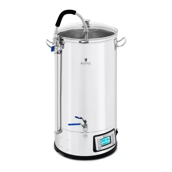 Royal-catering Royal Catering Braukessel – L – 2.500 W – ø C – Edelstahl – Anzeige – Timer 3