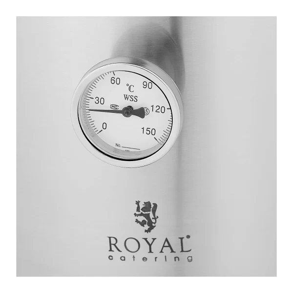 Royal-catering Maischekessel – 18 L – 0 – 150 °C – Edelstahl 3