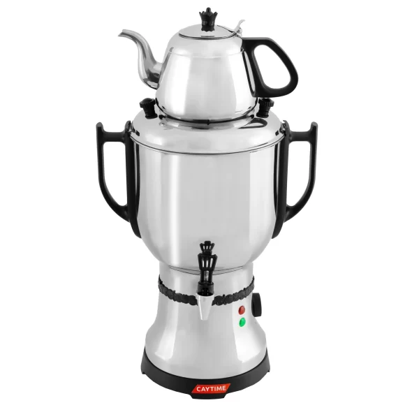 Null Caytime 15 L Doppelwand Isolierung Analog A15 Teemaschine Samowar Semaver Teekocher Teeautomat Glühwein Spender 4