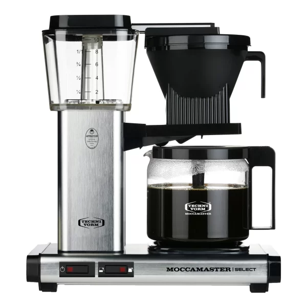 Null Moccamaster KBG Select Filterkaffeemaschine Brushed 1