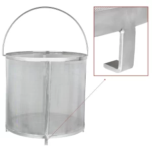 Beeketal Edelstahl Filter Sieb Hopfenfilter Bierfilter BBF-2 17