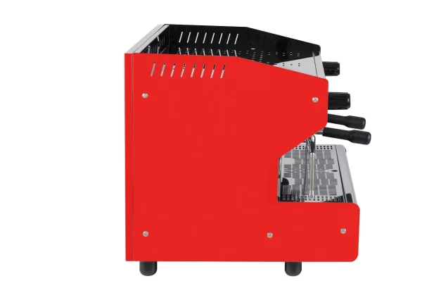 Gmg Siebträger – Espressomaschine BAROSSI Professionale 2 Gr. Autom. – Farbe: Rot 8