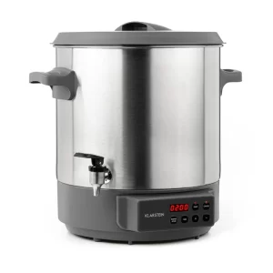 Klarstein Biggie Small Einkochvollautomat Einkochtopf 16 Liter 2000 W Edelstahl Silber 15