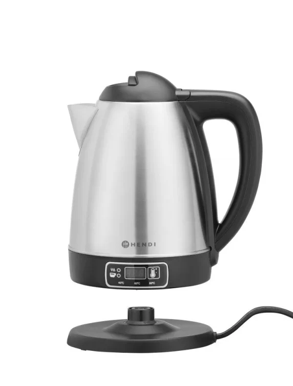 Elektrischer Wasserkocher Mit Temperaturregelung, HENDI, 1,8L, 230V/1800W, 225x168x(H)288mm 6