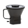 Klarstein Grande Gusto Ersatz-Kaffeefilterhalterung Mit Deckel BPA-frei Schwarz Schwarz 25