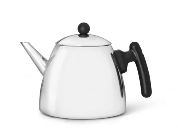 Null Bredemijer Classic Einzelne Teekanne 1200 Ml Schwarz, Edelstahl 1
