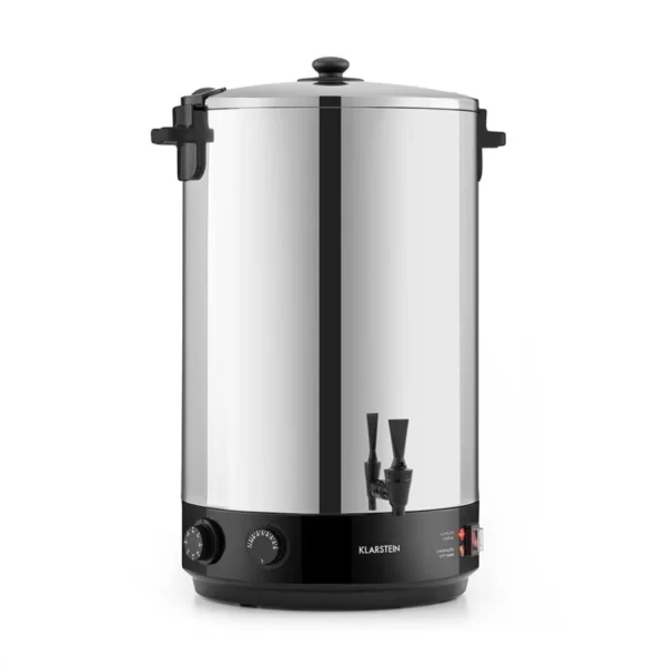 Klarstein Biggie Small Einkochvollautomat Einkochtopf 16 Liter 2000 W Edelstahl Silber 6
