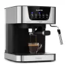 Klarstein Arabica Espressomaschine 1050W 15 Bar 1,5l Touch-Bedienfeld Edelstahl Silber 25