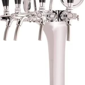 Null Schanksäule Chrom 4-leitig, Elegant, `Topp-Qualität!` 11